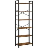 VASAGLE Bücherregal für Wohnzimmer,