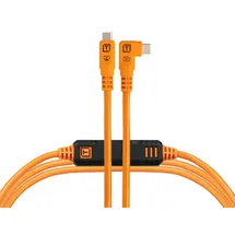 Tether Tools TetherPro Optima 10G USB-C Right Angle 4,6m orange