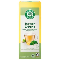 Ingwer Zitrone mit Grüntee BIO