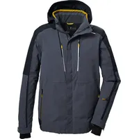 KILLTEC Herren Skijacke/Funktionsjacke mit abzippbarer Kapuze und Schneefang KSW