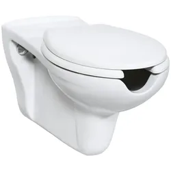 Creavit behindertengerecht barrierefrei extra lang Hänge WC + Deckel