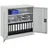 [en.casa] Molise Aktenschrank 90 x 40 x 90 cm Lichtgrau