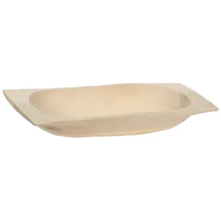 Bütic Trog Holztrog Molle Backmolle Pflanztrog Schüssel - glatt oder handgehauen, Größe:ca, 60x25cm handgehauen