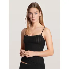 CALIDA Etude Toujours Spaghettitop Schwarz L