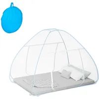 Relaxdays Moskitonetz faltbar, 150 x 180 x 200 cm,