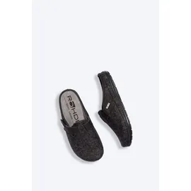 ROHDE Herren Hausschuhe Pantoffeln Rodigo-H 6741, Größe:46 EU, Farbe:Schwarz - 46