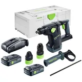Festool KHC 18 EB-Basic inkl. 2 x 4,0 Ah + Schnellladegerät