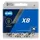 KMC X8 8-fach Silber/Grau 114 Glieder