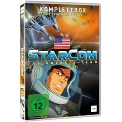 StarCom: Das Galaxis-Team (Starcom: The U.S. Space Force) - Komplettbox mit allen Folgen - Science-Fiction Animations-Serie mit 80er Weltraum Action [2 DVDs] | Zustand: Neu & original versiegelt