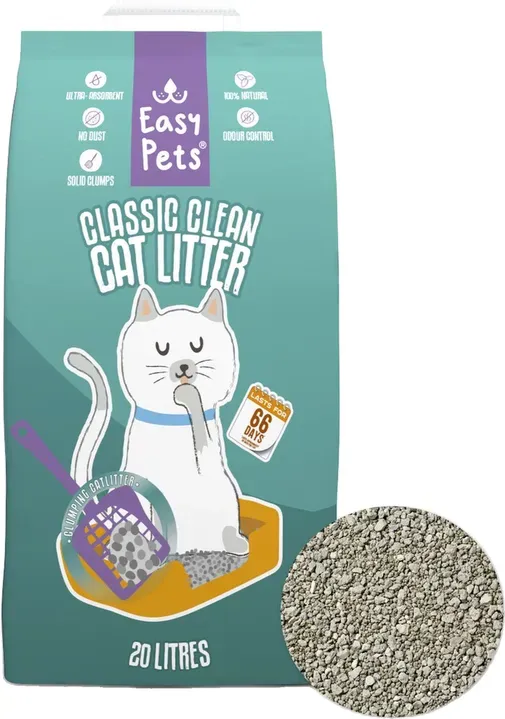 EasyPets Classic Clean klumpendes Katzenstreu 20 l