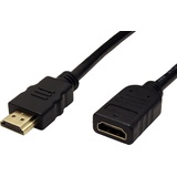 Value HDMI High Speed Verlängerungskabel, mit Ethernet, Stecker-Buchse 5,0m