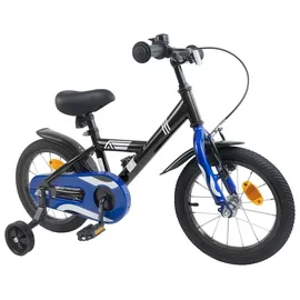 vidaXL Kinderfahrrad 12 Zoll schwarz