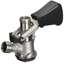 ich-zapfe Zapfkopf Keg Verschluss Korb Fitting seitlicher Ausgang (Thekenanstich)