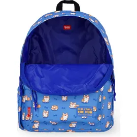 Legami Rucksack - My Backpack - CORGI - Blau