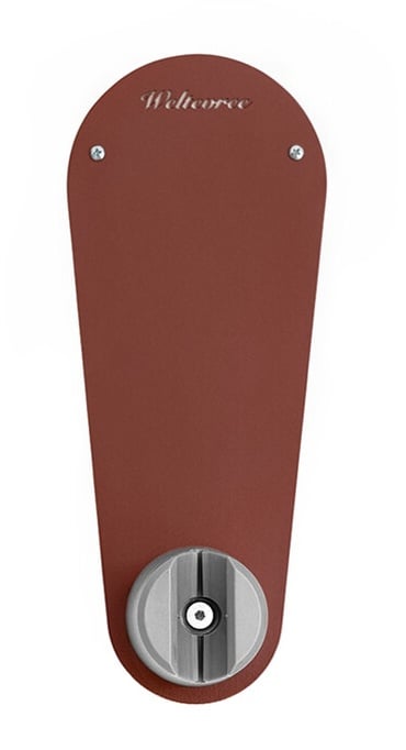 Wandhalterung für Sticklight LED-Outdoorleuchte Weltevree rot, Designer Thor ter Kulve, 33x13x7.5 cm