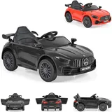 Moni Kinderauto Mercedes AMG GTR schwarz (12 V)