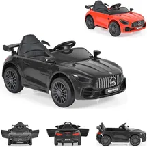 Moni Kinderauto Mercedes AMG GTR schwarz (12 V)