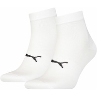 Puma Sport Light Quarter Socks Weiß 35/38