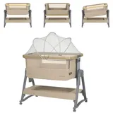 KIKKABOO Kikka boo Beistellbett Nanna 2 Matratze