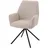 Mendler Esszimmerstuhl HWC-G67 Stoff Bouclé creme
