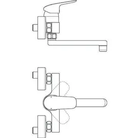 Ideal Standard CeraFlex Einhandmischer chrom B1717AA