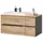 Stella Trading Waschbeckenunterschrank 110 x 54 x 53 cm Grau