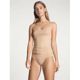 CALIDA Natural Comfort Spaghetti-Top Beige S