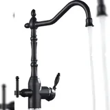 klarwerk Julian 3 Wege Filterarmatur Schwarz