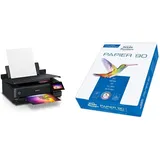 Epson EcoTank ET-8550 3-in-1 Tinten-Multifunktionsgerät (Kopie & Avery Zweckform 2563 Drucker-/Kopierpapier (500 Blatt, 90 g/m2, DIN A4 Papier, hochweiß, für alle Drucker) 1 Pack