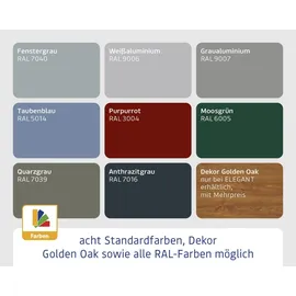 EcoStar Kaminholzregal Trend-V Typ 1 graualuminium