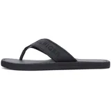 Tommy Hilfiger HILFIGER LEATHER BEACH SANDAL Herren Schwarz 44
