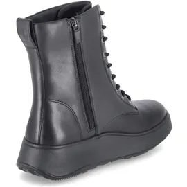 FitFlop F-Mode Lederstiefeletten schwarz