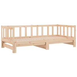 vidaXL Tagesbett 90 x 200 cm Braun