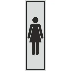Symbol - Damen - silbermatt
