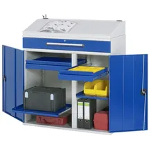 Rau Beistellschrank-Stehpult - Modell 03 BxTxH 1100x520x1110/1220mm