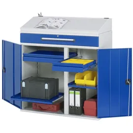 Rau Beistellschrank-Stehpult - Modell 03 BxTxH 1100x520x1110/1220mm