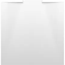 Laufen Duschwanne, NIA 900x900x28 Marbond, quadratisch, Bodeneinbau, Ablauf in Wand,
