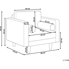 Beliani Sessel, Nurmo