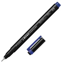 Tombow MONOdrawing Fineliner blau 0,35 mm, 1 St.