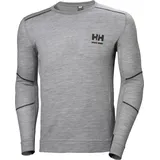 Helly Hansen workwear Helly Hansen Workwear, Apatiniai marškinėliai HELLY HANSEN Lifa MERINO CREWNECK pilki S