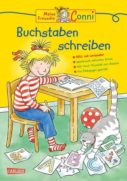 Preisvergleich Produktbild Conni Gelbe Reihe (Beschäftigungsbuch): Buchstaben schreiben