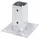 GAH Alberts Zaunpfosten 61 x 61 mm Silber/Stahl