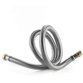 Tucai Edelstahl Trinkwasser Panzerschlauch IG/AG 3/4 Zoll DN19 500mm DVGW