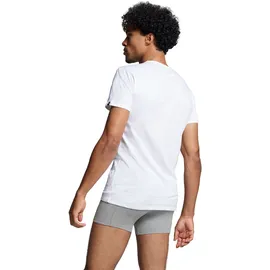 Puma Basic V-Neck weiß XL