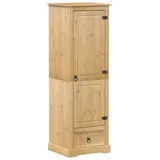 vidaXL Kleiderschrank 55x50x170 cm Massivholz Kiefer