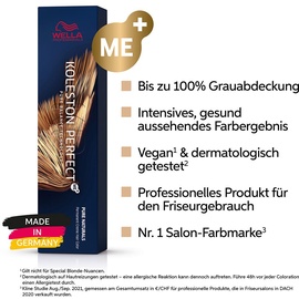 Wella Koleston Perfect Me+ Rich Naturals 8/97 hellblond cendrе-braun 60 ml