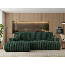 MKS Ecksofa OVO Cord 4-Sitzer Grün