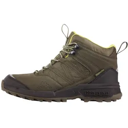Kappa Schnürboots, in tollem Materialmix mit vielen spannenden Details, Gr. 42, army-lime, , 91368412-42