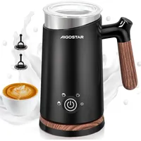 Aigostar Milky - 4 in 1 Milchaufschäumer Elektrisch 500W, 300Ml Automatischer Mi