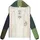 Navahoo Damen, Übergangsjacke Colorblocking leichte Steppjacke mit Kapuze Multikulti Multicolour Green Forest Gr. XS - XS